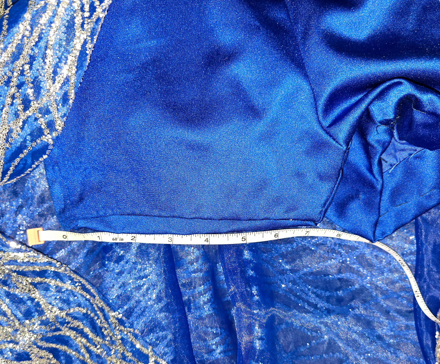 3/4t Elegant Blue Fun Fashion