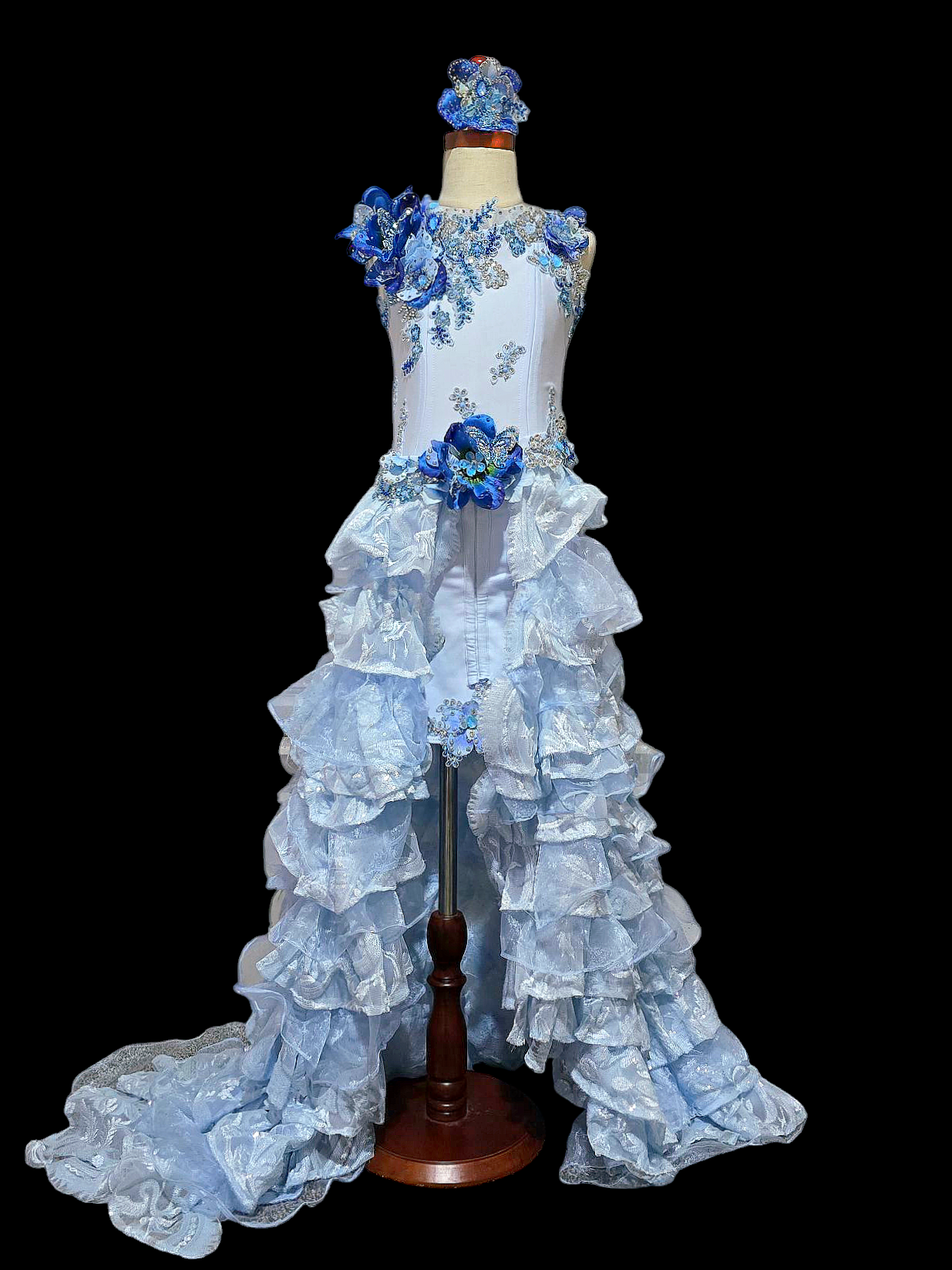 7/8 "Butterflies & Blues" Borealis Customs Beauty and Fun Fashion