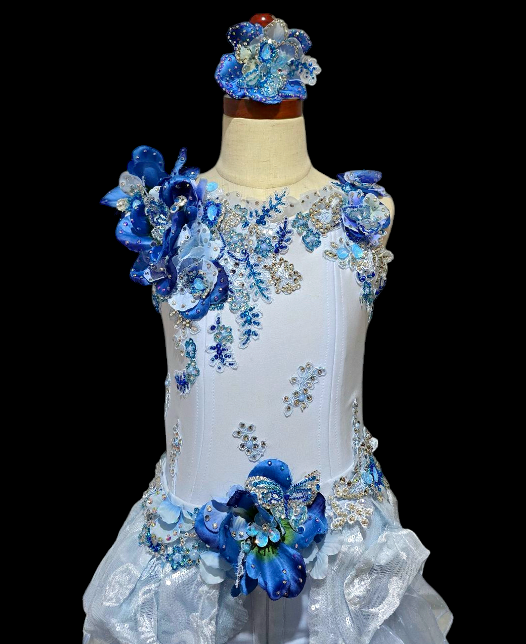 7/8 "Butterflies & Blues" Borealis Customs Beauty and Fun Fashion