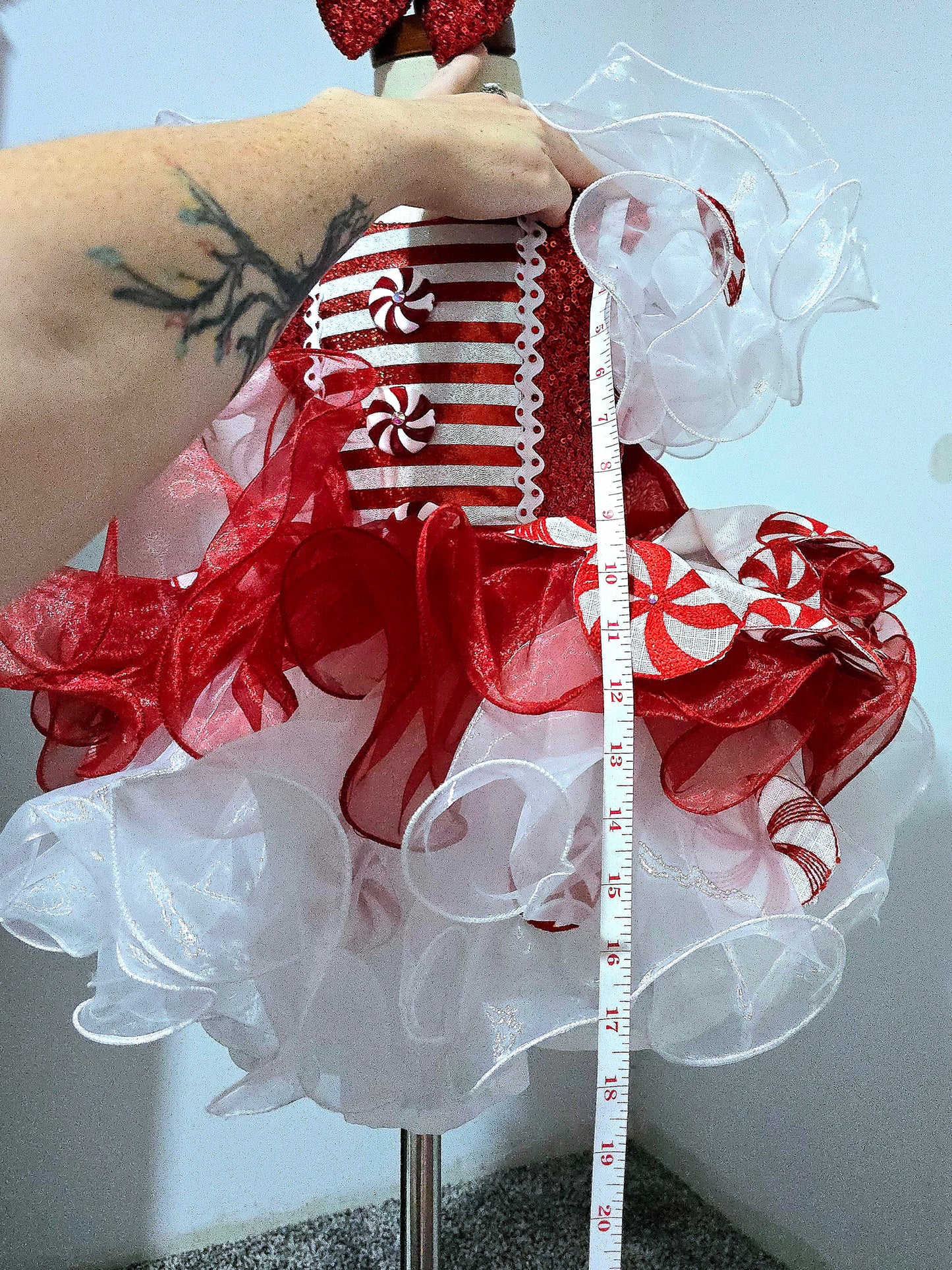 2/4t Parisian Bridal Candy Cane OOC
