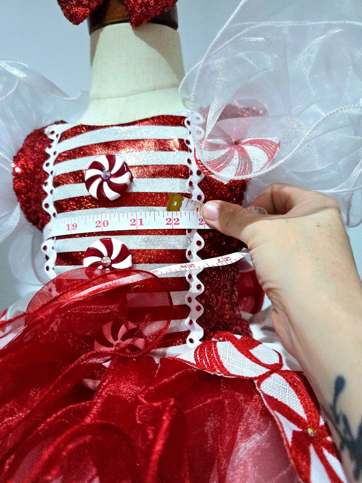 2/4t Parisian Bridal Candy Cane OOC