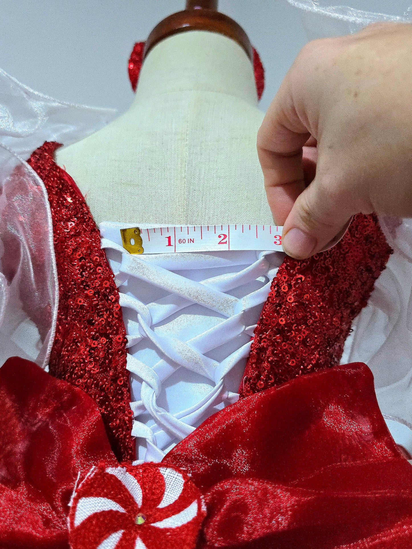 2/4t Parisian Bridal Candy Cane OOC