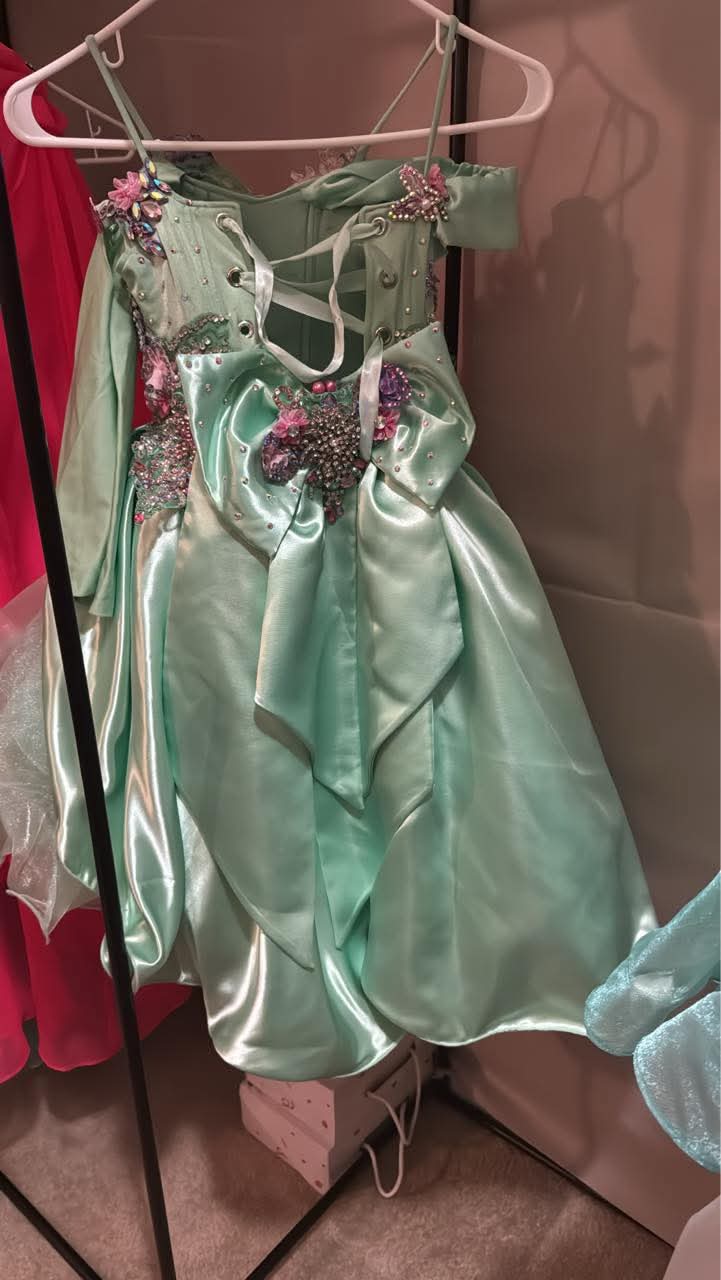 2/4 "Mesmerizing Mint" Ballgown