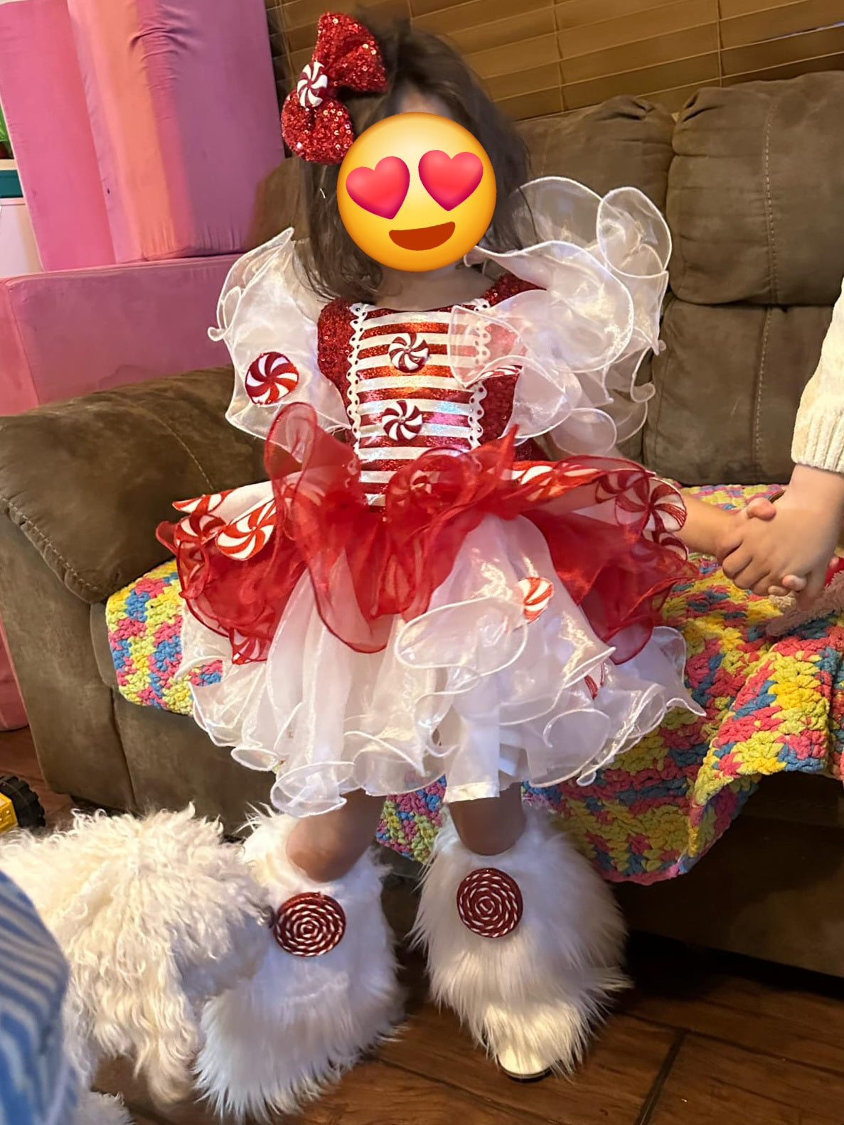 2/4t Parisian Bridal Candy Cane OOC