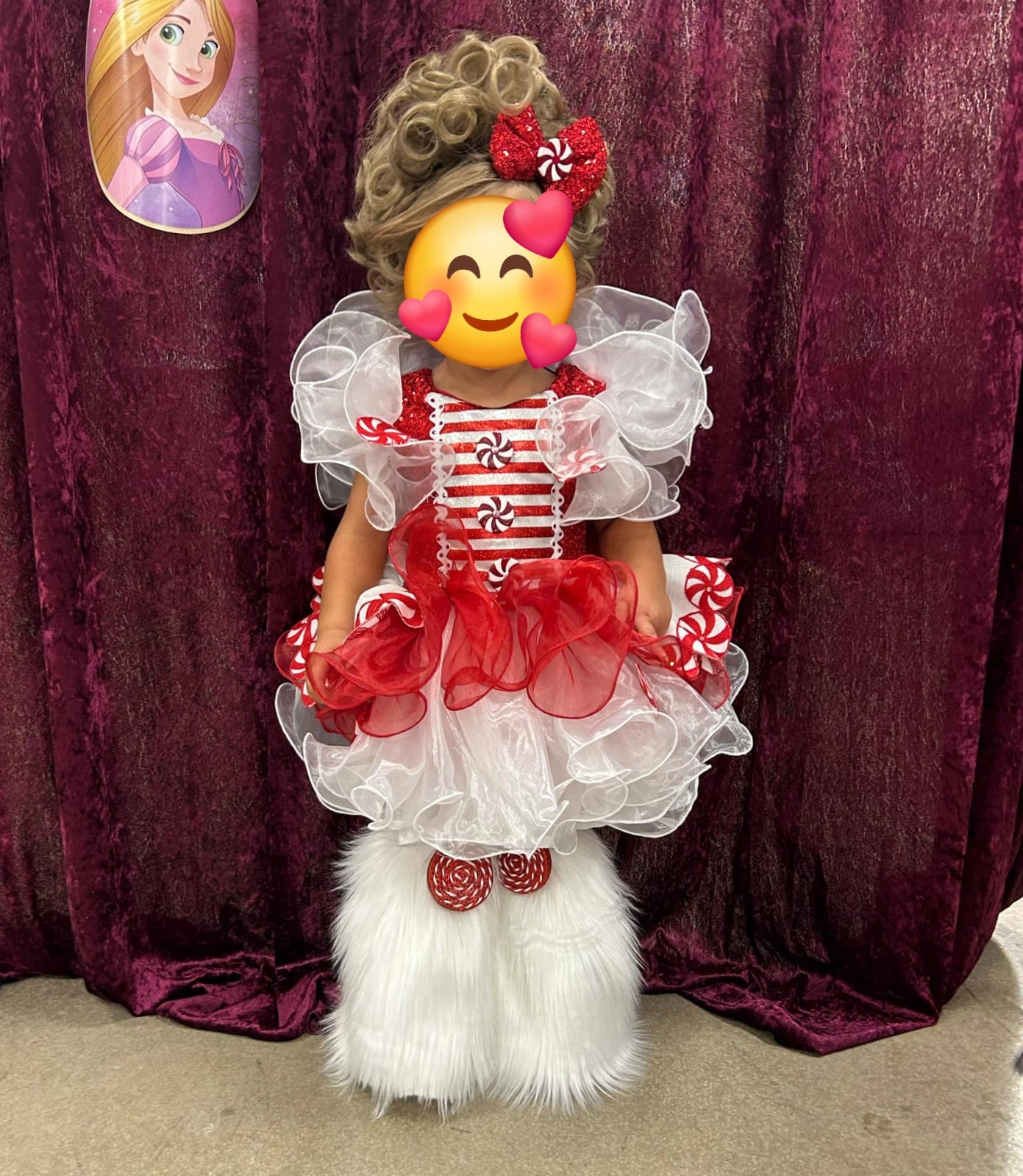 2/4t Parisian Bridal Candy Cane OOC