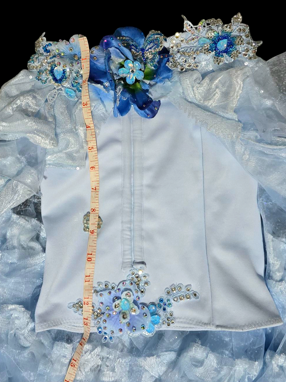 7/8 "Butterflies & Blues" Borealis Customs Beauty and Fun Fashion