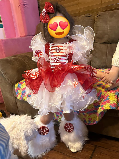 2/4t Parisian Bridal Candy Cane OOC