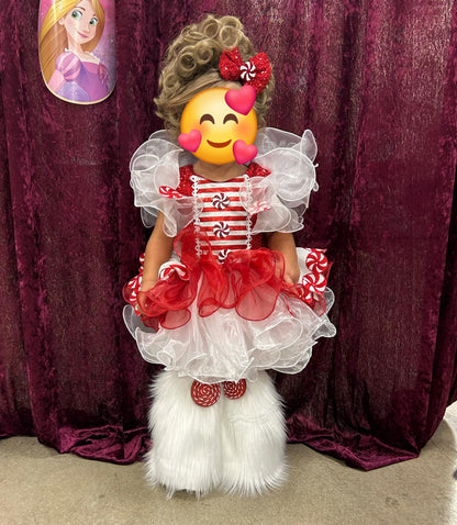 2/4t Parisian Bridal Candy Cane OOC