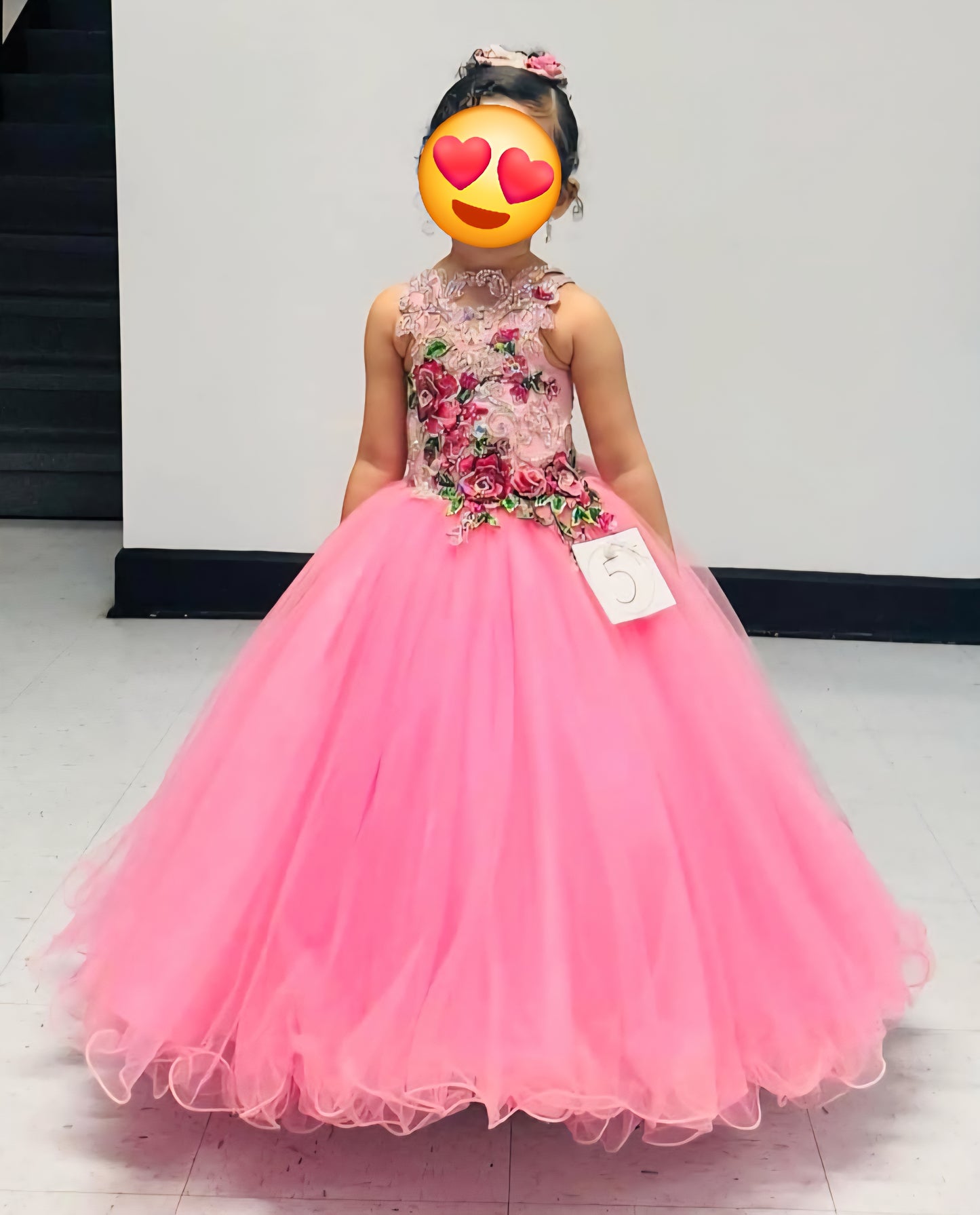 2/5t "Primrose Pink" Gemics Ballgown