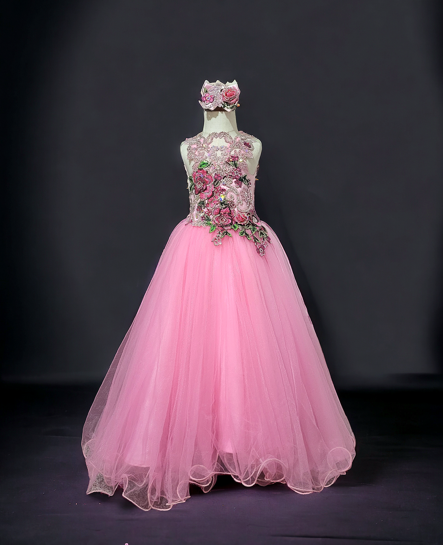 2/5t "Primrose Pink" Gemics Ballgown