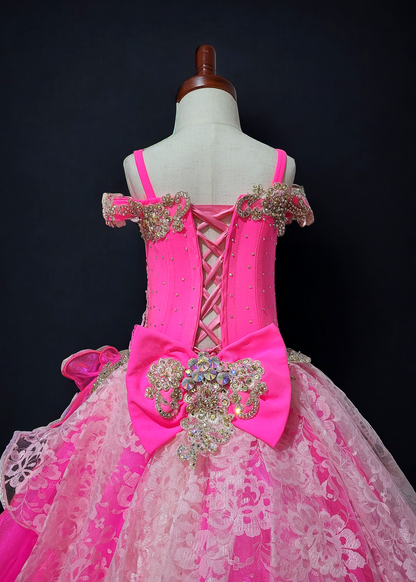 3/5 "Pink Passion" Gemics Ballgown