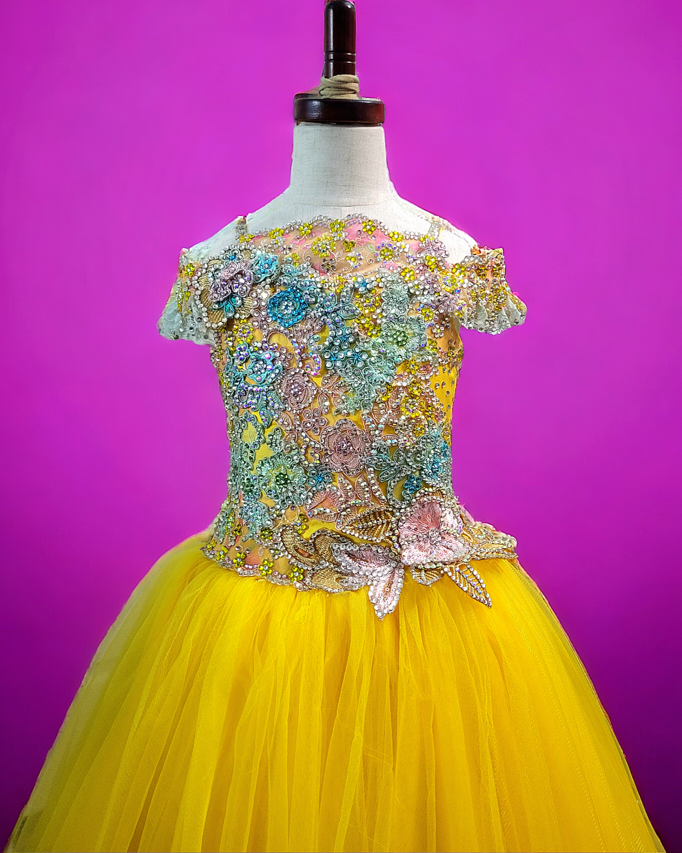Youth 4 "Walking on Sunshine" Gemics Ballgown