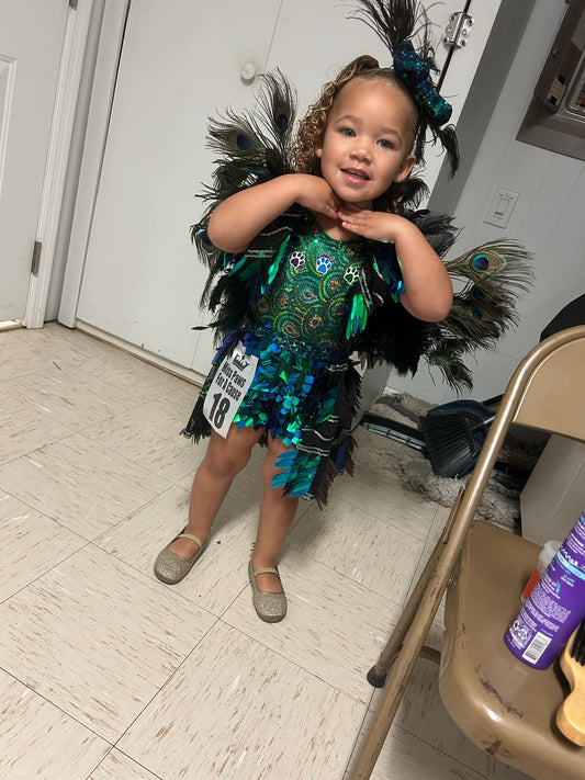 18/3 Parisian Bridal peacock